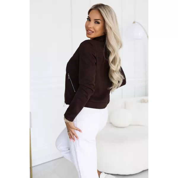  Geaca de dama NUMOCO 481-5 CIOCOLATĂ 