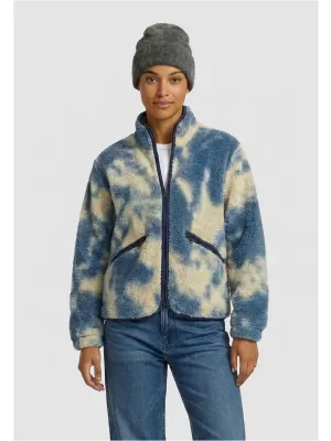 Geaca de dama URBAN CLASSICS TB8505-22939 TIE-DYE ALBASTRU