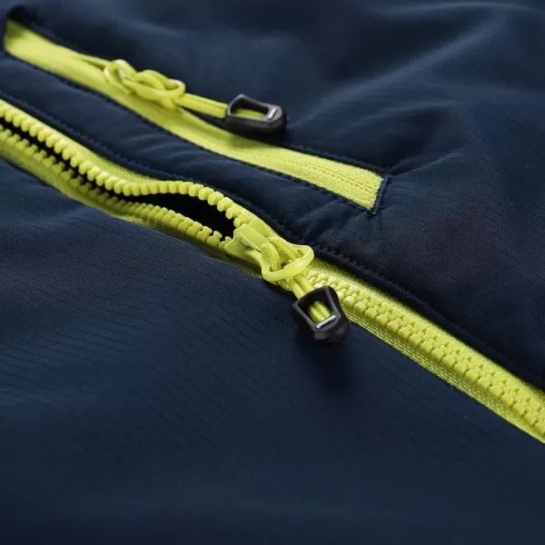  Vesta pentru copii ALPINE PRO NERCO OCEAN LUMINAT DE LUNĂ 