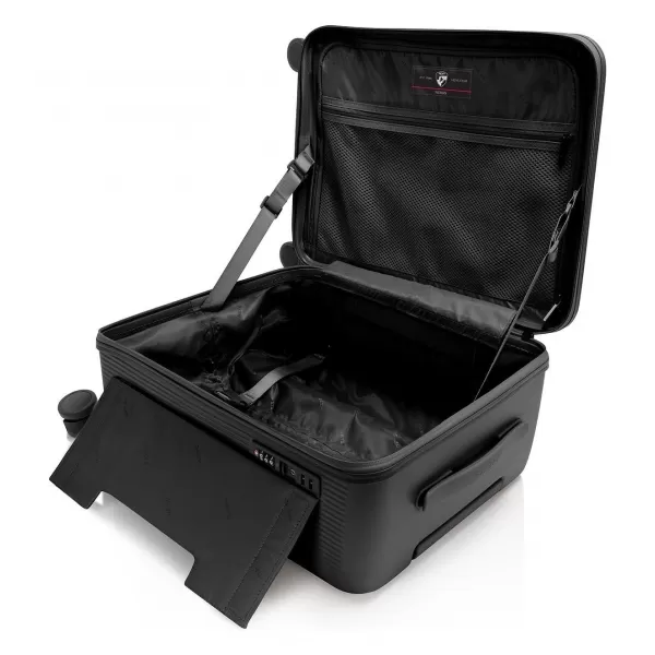  Un set de valize HEYS Nexus One S,L Black NEGRU 