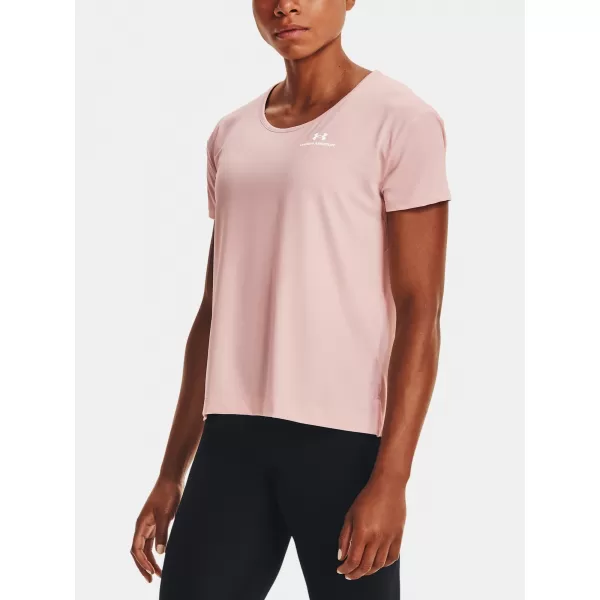  Tricou pentru femei UNDER ARMOUR UA RUSH ENERGY CORE SS 1365683-685 ROZ 