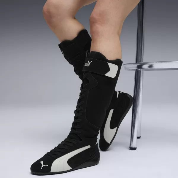 Cizme de dama PUMA SPEEDCAT BOOT WNS 403770-01 PUMA NEGRU/FILDEȘ MATĂ 