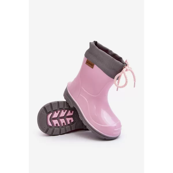  Welles pentru copii BOTO 951 PINK ROZ/GRI 