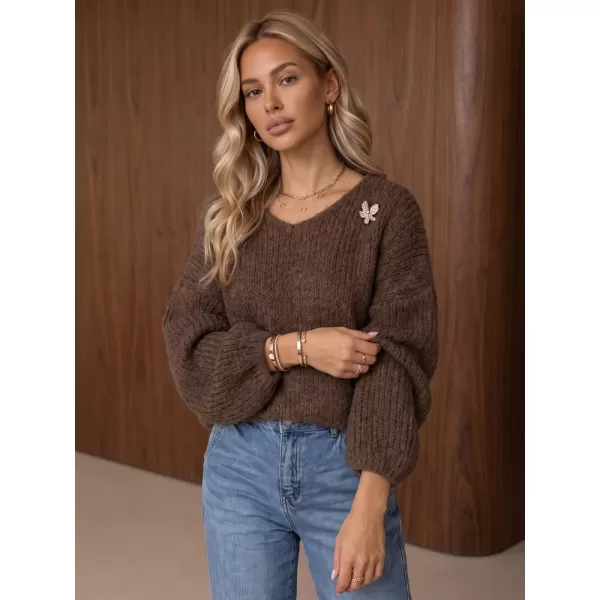  Pulover de dama DSTREET MY2626 FANGO 