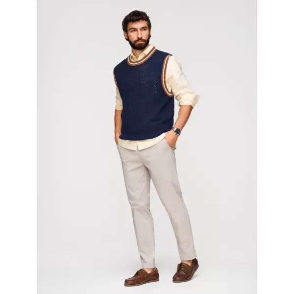  Pantaloni pentru bărbați OMBRE OM-PACP-0293 BEJ 