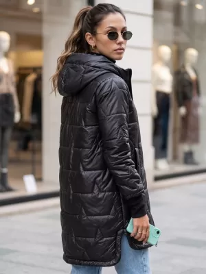 Geaca de dama DSTREET TY5787 NEGRU
