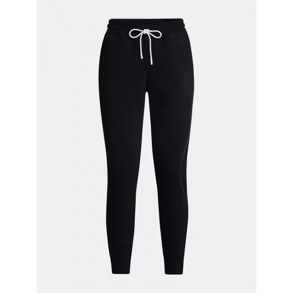  Pantaloni de dama UNDER ARMOUR UA RUSH FLEECE PANT 1365775-001 NEGRU 