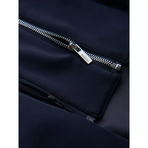  Jachetă pentru bărbați OMBRE M168 ALBASTRU MARIN 