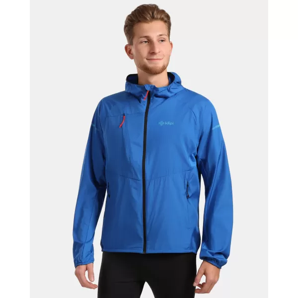  Blazer de vânt pentru bărbați KILPI ROSA-M 1M0109KI ALBASTRU ÎNCHIS 