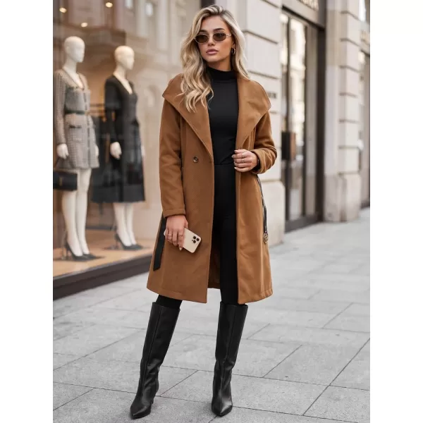  Palton de damă DSTREET NY0641 CARAMEL 