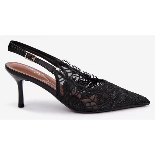  Sandale de dama BOTO T685P NEGRU 