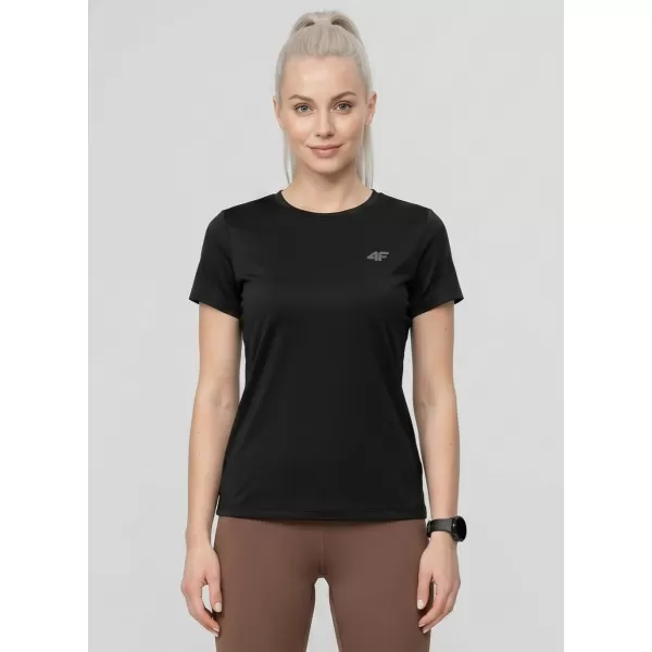  Tricou pentru femei 4F WMM00TTSHF3308 NEGRU ADÂNC 