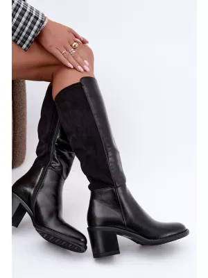Cizme de dama VINCEZA 58652 NEGRU