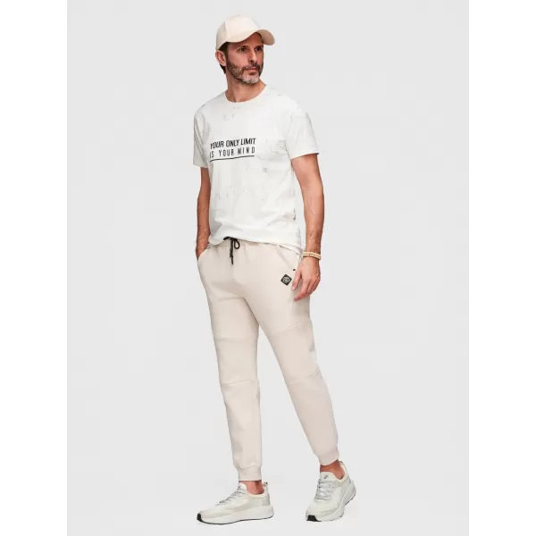  Pantaloni de trening pentru bărbați OMBRE P1520 NISIP 