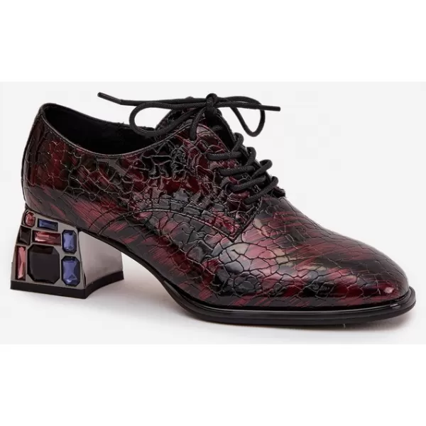  Botine de dama ARTIKER 57C0073 BORDO 