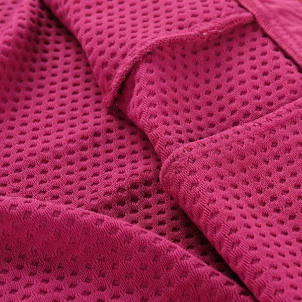  Hanorac de dama ALPINE PRO ONNECA 3 ROȘU FUCSIA 