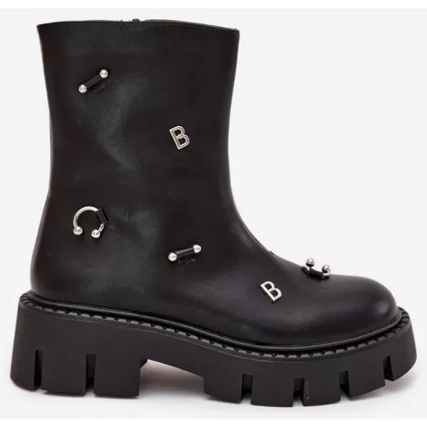  Pantofi de dama BOTO DA161P NEGRU 