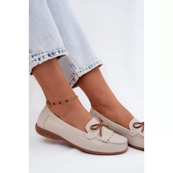 Mocasini de dama EVENTO 26PB18-9799 BEJ 