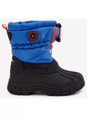 Oameni de zăpadă pentru copii BIG STAR SHOES SS374032 ALBASTRU