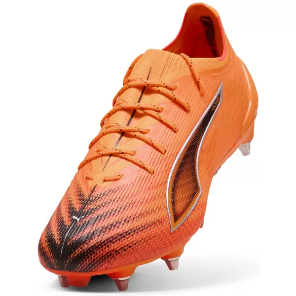  Cizme de fotbal PUMA ULTRA 6 ULTIMATE MXSG 108561-03 CĂLDURĂ FOC/NEGRU/ROȘU STRĂLUCITOR 