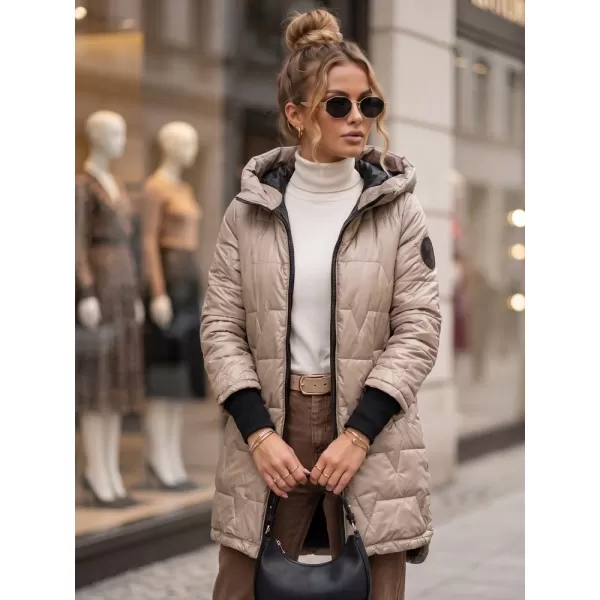  Geaca de dama DSTREET TY5790 CARAMEL 