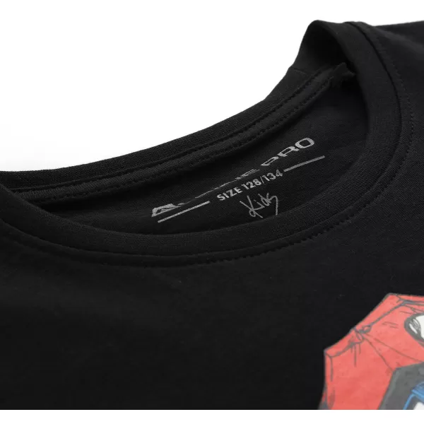  Tricou pentru copii ALPINE PRO ECOMO 4 VARIANTA NEAGRA PC 
