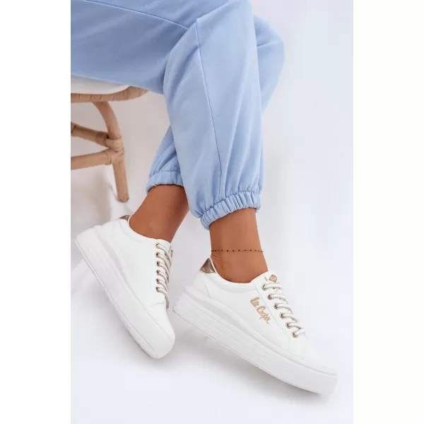  Adidași de damă LEE COOPER LCW-26-44-4478 ALB 