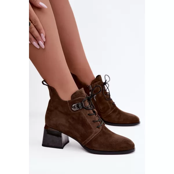  Botine de dama BOTO 26BT24-383 CAFEA 