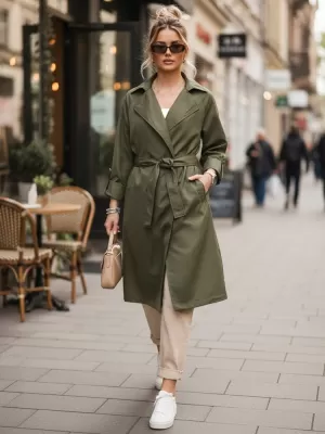 Geaca de dama DSTREET TY5674 VERDE