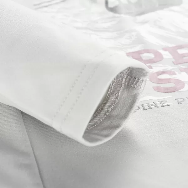  Tricou de damă cu uscare rapidă ALPINE PRO STANSA 2 ALBA ALBASTRU VARIANTA VINERI 