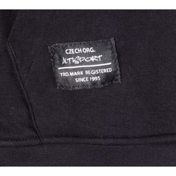  Hanorac pentru bărbați ALTISPORT NP/ALMST45001 OPAL NEGRU 