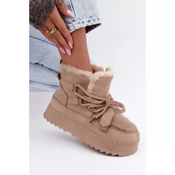  Pantofi de dama BOTO 9077 KAKI 
