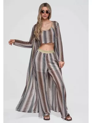 Cardigan de damă OMBRE OW-UW-E0001 MARO