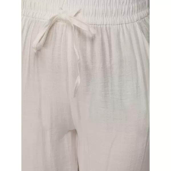  Pantaloni de dama DSTREET UY3076 ALB 