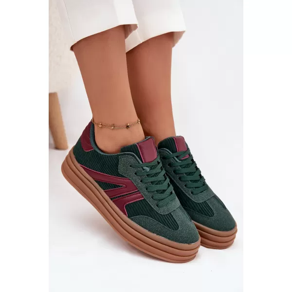  Adidași de damă BOTO C3902 VERDE 