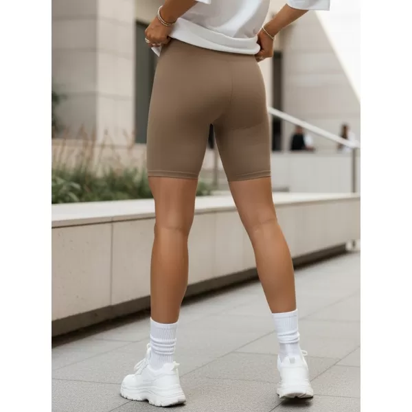  Pantaloni scurți de damă DSTREET SY0566 CARAMEL 
