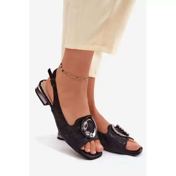  Sandale de dama S.BARSKI KV61-6024 NEGRU 