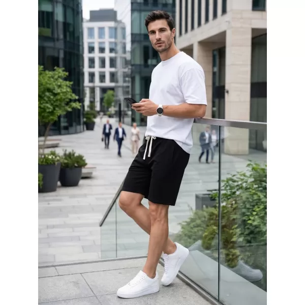  Pantaloni scurți pentru bărbați DSTREET SX2625 NEGRU 