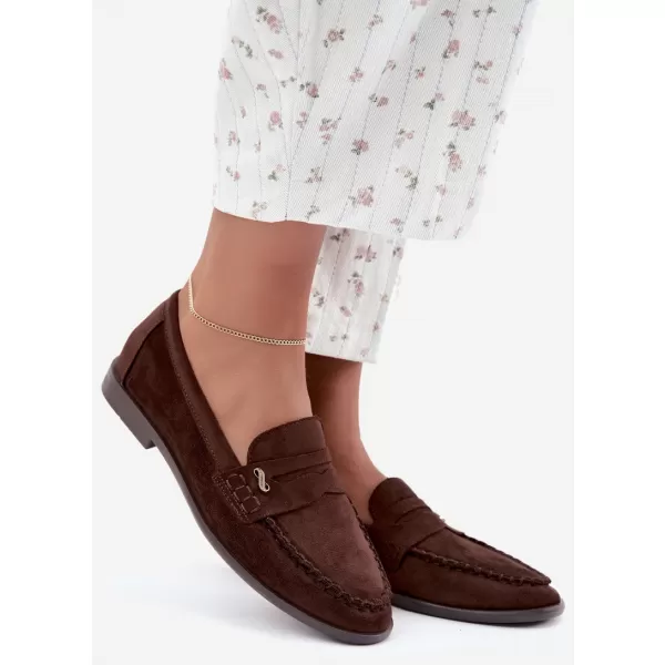  Mocasini de dama BOTO G523 CIOCOLATĂ 