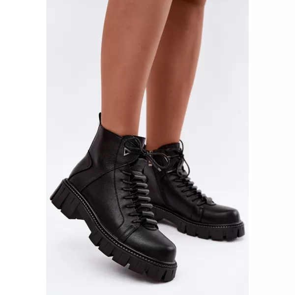  Botine de dama D&A JC62-1044 NEGRU 