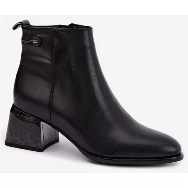  Botine de dama BOTO 26BT24-398 NEGRU 