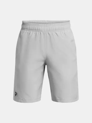 Pantaloni scurți pentru băieți UNDER ARMOUR UA TECH WOVEN SHORT 1377264-011 GRI