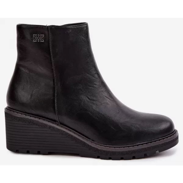  Botine de dama BOTO RMR2510-2 NEGRU 
