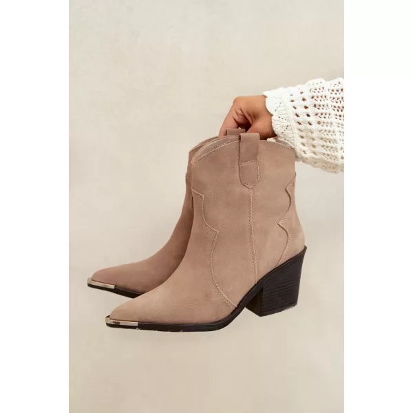  Cizme de dama BOTO 6397 KAKI 