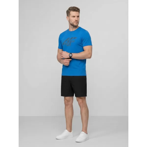  Tricou pentru bărbați 4F WMM00TTSHM3342 ALBASTRU 