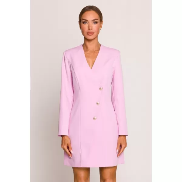  Rochie MOE M793 ROZ BOMBOANĂ 