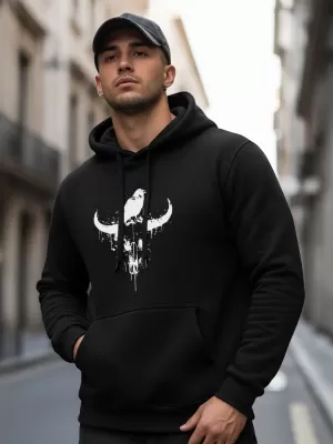 Hanorac pentru bărbați DSTREET NX0060B-BK NEGRU