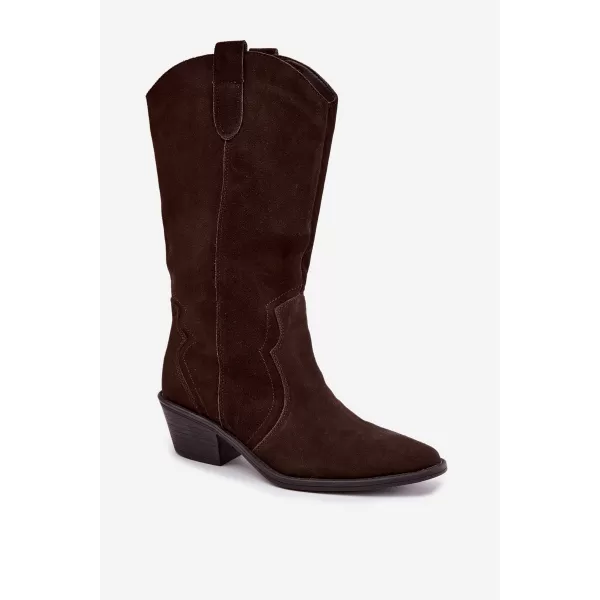  Cizme de cowboy de damă BOTO 5312 MARO 