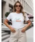 Tricou pentru femei DSTREET NX8016RY-WH ALB