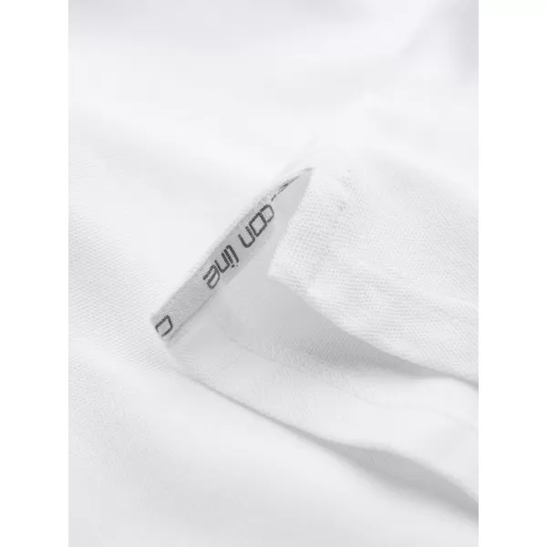  Tricou pentru bărbați cu guler OMBRE OM-POBS-0171 NEGRU/ALB/BEJ 